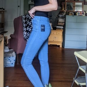 Size 30 light blue skinny jeans
